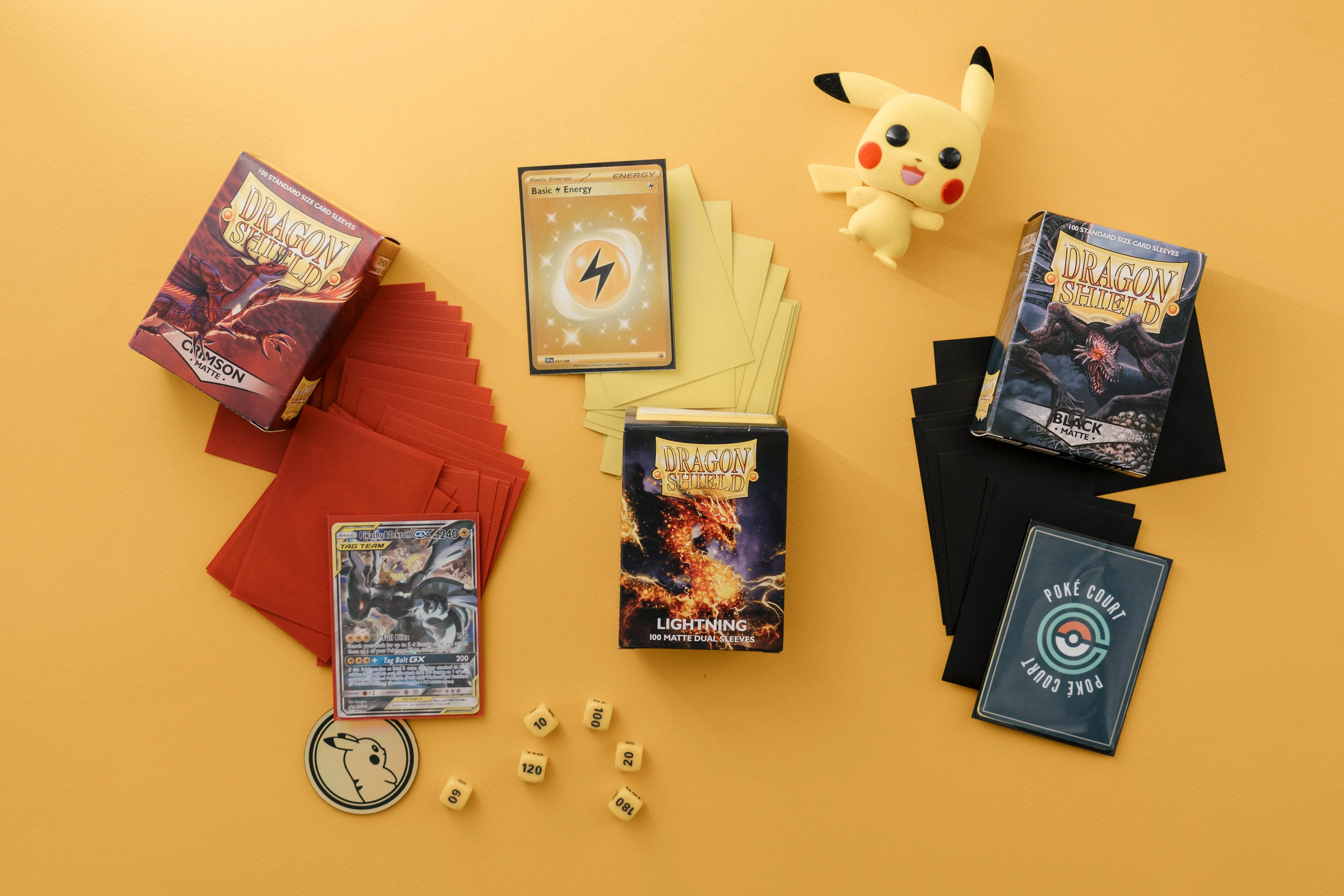 Dragon Shield Protective Sleeves 100ct Box (Classic Clear) - Image 3